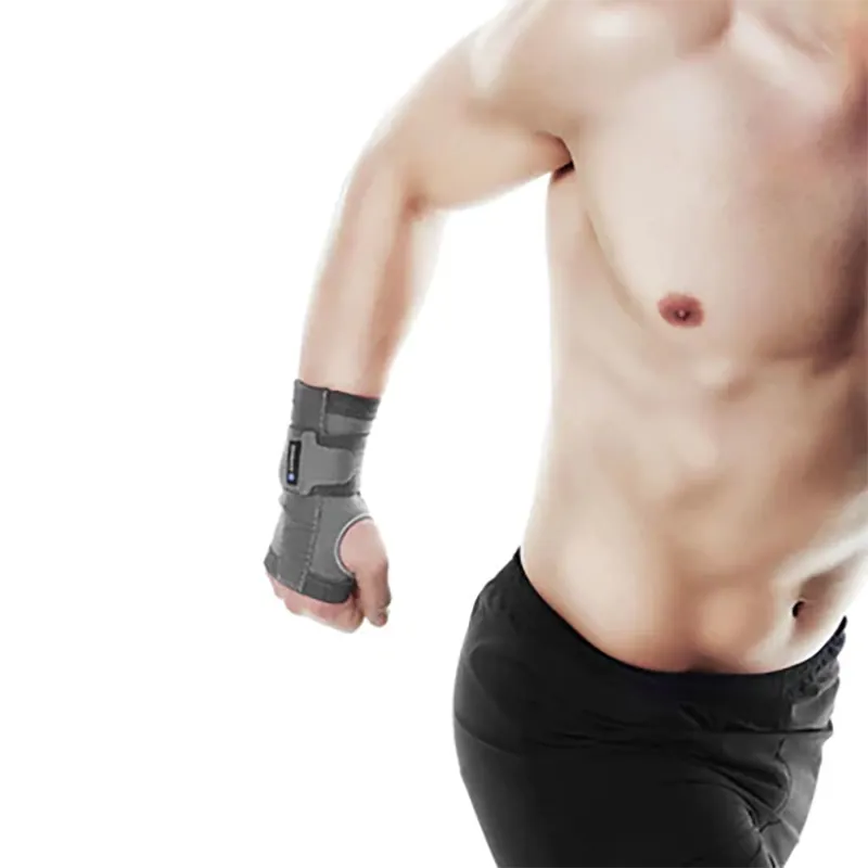 Rehband QD Knitted Wrist Support Grey-3